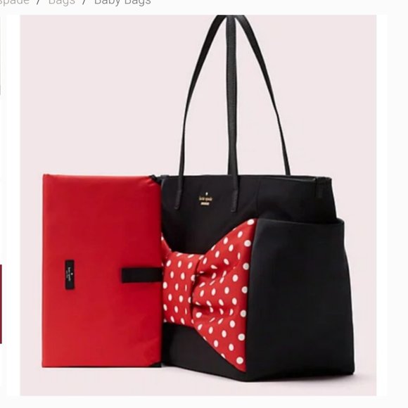 kate spade x minnie mouse bethany baby bag nwot - Picture 4 of 8